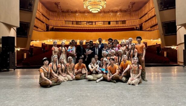 A ballet troupe from Kyrgyzstan had a successful tour in Cheboksary